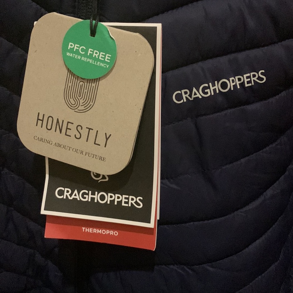 NWT Craghoppers thermopro exploit hooded jacket size 8/M - Picture 2 of 10